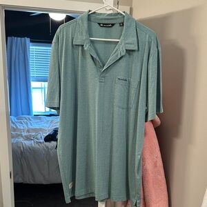 Travis Mathew Seafoam Polo Shirt